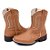 Bota Texana Infantil Unissex em Couro Cor Ambar - Modelo 5032 | Bili Bilu - Imagem 2