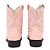 Bota Texana Infantil Feminina em Couro Cor Rosa - Modelo 5033 | Bili Bilu - Imagem 4
