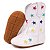 Bota Texana Infantil Feminina em Couro Cor Branca - Modelo 1324 | Bili Bilu - Imagem 5