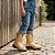 Bota Texana Infantil Feminina em Couro Cor Ouro - Modelo 5035 | Bili Bilu - Imagem 3