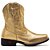 Bota Texana Infantil Feminina em Couro Cor Ouro - Modelo 5035 | Bili Bilu - Imagem 4