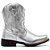 Bota Texana Infantil Feminina em Couro Cor Prata - Modelo 5036 | Bili Bilu - Imagem 5
