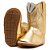 Bota Texana Infantil Feminina em Couro Cor Ouro - Modelo 1325 | Bili Bilu - Imagem 9