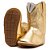 Bota Texana Infantil Feminina em Couro Cor Ouro - Modelo 1325 | Bili Bilu - Imagem 8