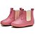 Botina Infantil Feminino em Couro Cor Carmin Cano Curto - Modelo 1613 | Bili Bilu - Imagem 1