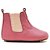 Botina Infantil Feminino em Couro Cor Carmin Cano Curto - Modelo 1613 | Bili Bilu - Imagem 2