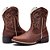 Bota Texana Infantil em Couro Fóssil Havana Bili Bilu - Modelo 5037 - Imagem 3