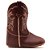 Bota Texana Infantil Unissex em Couro Cor Havana - Modelo 1327 | Bili Bilu - Imagem 3