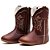 Bota Texana Infantil Unissex em Couro Cor Havana - Modelo 1327 | Bili Bilu - Imagem 1