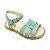 Sandália Infantil Feminina em Couro Cor Mint - Modelo 4104 | Bili Bilu - Imagem 1
