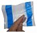 500un Saco Para Nota Fiscal Awb Danfe Canguru Janela 2 Colas 10x12cm - Imagem 4