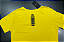 Camiseta Masculina LongLine Amarela com Estampa - Imagem 3