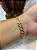 Pulseiras Elo Cordão Baiano Maleável Banhado A Ouro 18k - Imagem 5