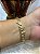 Pulseiras Elo Cordão Baiano Maleável Banhado A Ouro 18k- - Imagem 1