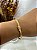 Pulseiras Elo Cordão Baiano Maleável Banhado A Ouro 18k- - Imagem 2