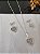 Conjunto Ana  AZevedo colar + brinco - Imagem 1