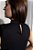 VESTIDO TRICOLINE GOLA PRETO - Imagem 3