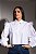 CAMISA CROPPED TRICOLINE PLUMAS BRANCA - Imagem 1