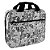 Capa Importada para Bíblia, Tamanho Grande, Floral Preto e Branco, - Imagem 1
