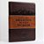 Bíblia de Estudo Desafios de Todo Homem Mundo Cristão, Tamanho Grande, Capa Luxo Marrom - NVT - Imagem 1