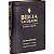 Bíblia Sagrada Letra Gigante SBB, Tamanho Grande, Harpa Cristã, Capa Luxo Preta, com Índice, PJV, Almeida ARG085HLGiLV - Imagem 1