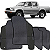 Tapete Emborrachado Ecológico Jogo 4 peças Hilux Cabine Dupla 2000-2005 - Imagem 3