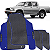 Tapete Emborrachado Ecológico Jogo 4 peças Hilux Cabine Dupla 2000-2005 - Imagem 2