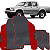 Tapete Emborrachado Ecológico Jogo 4 peças Hilux Cabine Dupla 2000-2005 - Imagem 5