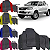 Tapete Emborrachado Ecológico Jogo 4 peças Hilux Cabine Dupla 2012-2015 - Imagem 1