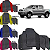 Tapete Emborrachado Ecológico Jogo 4 peças Hilux Cabine Dupla 2005-2009 - Imagem 1