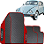 Tapete Emborrachado Ecológico Jogo 4 peças Fusca (1300 1500 1600) 1969-1996 - Imagem 5