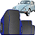 Tapete Emborrachado Ecológico Jogo 4 peças Fusca (1300 1500 1600) 1969-1996 - Imagem 2