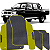 Tapete Emborrachado Ecológico Jogo 4 peças Hilux Cabine Dupla 1996-2000 - Imagem 2