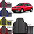 Tapete Emborrachado Ecológico Jogo 4 peças Gol G6 2013-2016 - Imagem 1