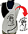 Avental Bata Jaleco Branco Com Bolsos Oxford Personalizado Modelo Delta com Imagem  Desenhos Ilustrativo  Para Escolher no Anuncio - Imagem 1