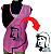 Avental Bata Jaleco Rosa Bebe Com Bolsos Oxford Personalizado Modelo Delta com Imagem  Desenhos Ilustrativo  Para Escolher no Anuncio - Imagem 1