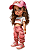 Avental Bata Jaleco Rosa Bebe Com Bolsos Oxford Personalizado Modelo Delta com Imagem  Desenhos Ilustrativo  Para Escolher no Anuncio - Imagem 15