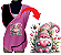 Avental Bata Jaleco Rosa Bebe Com Bolsos Oxford Personalizado Modelo Delta com Imagem  Desenhos Ilustrativo  Para Escolher no Anuncio - Imagem 1