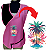 Avental Bata Jaleco Rosa Bebe Com Bolsos Oxford Personalizado Modelo Delta com Imagem  Desenhos Ilustrativo  Para Escolher no Anuncio - Imagem 1