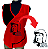 Avental Bata Jaleco Vermelho Com Bolsos Oxford Personalizado Modelo Delta com Imagem  Desenhos Ilustrativo  Para Escolher no Anuncio - Imagem 1