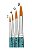 Kit 4x Pincel Redondo Para Aquarela Keramik 311 (2,4,6,8) - Imagem 1