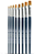 Kit 8 Pinceis Giotto Taklon Chato Série 600 - Imagem 1