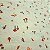 Cogumelos Vermelhos. Linho+Alg. Ibi.(50x150cm) - Imagem 1