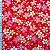 Sakura Me. Douradinho 100% Algodão Japonês(49x110cm) - Imagem 5
