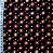 Noir Balls. Tecido Digital Fabricart 100% Algodão - 50x150cm - Imagem 2