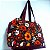 Bolsa Passeio - Painel Faça Você Mesmo. Tecido Digital 100%Algodão Fabricart - Imagem 3