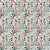 Gueixas Sakura. Tecido Digital Fabricart 100% Algodão - 50x150cm - Imagem 1