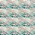 Sakura Tiffany. Tecido Digital Fabricart 100% Algodão - 50x150cm - Imagem 1