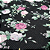 Flower in Silver Lines. Algodão Japonês. 3200004 (50x55cm) - Imagem 1