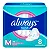 ABS ALWAYS SUAVE M C/ ABAS C/ 8 UNIDADES - Imagem 1